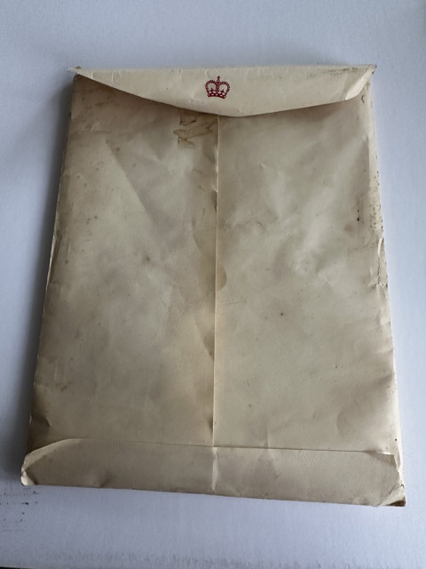 Complete coronation set 1953 – medal, palace letter, case and period sun compass - 12