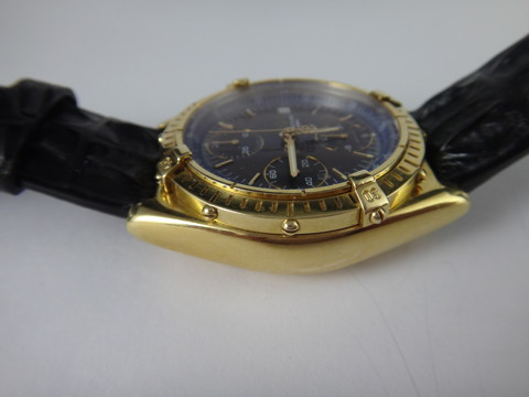 Breitling – 18K solid gold chronograph - 5