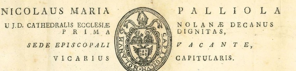 Catholic Testimonial Letter – Diocese of Nola, Italy, under Pope Pius VI (1775–1799)