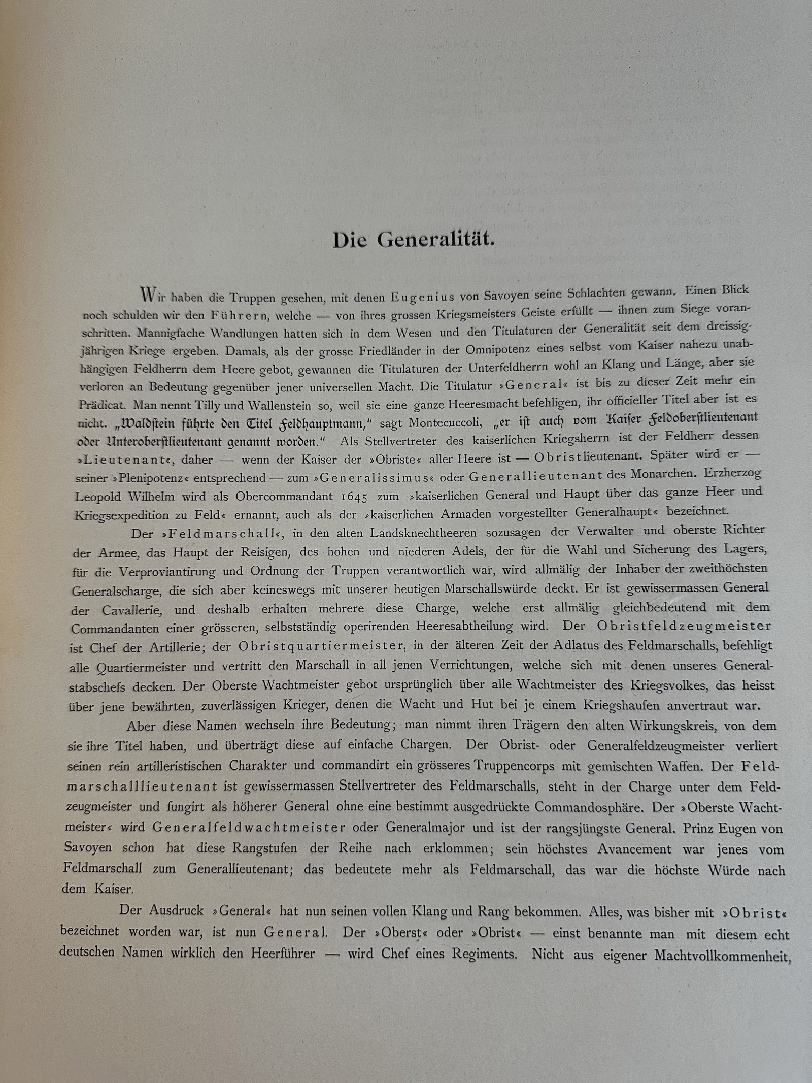 The Austrian Army 1700-1867