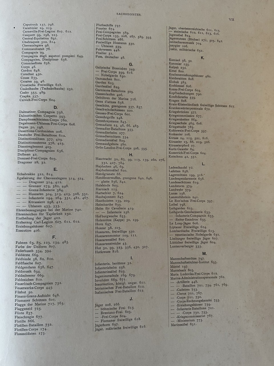 The Austrian Army 1700-1867