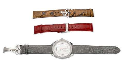 Jacob & Co, five world time zones with diamond bezel - 3