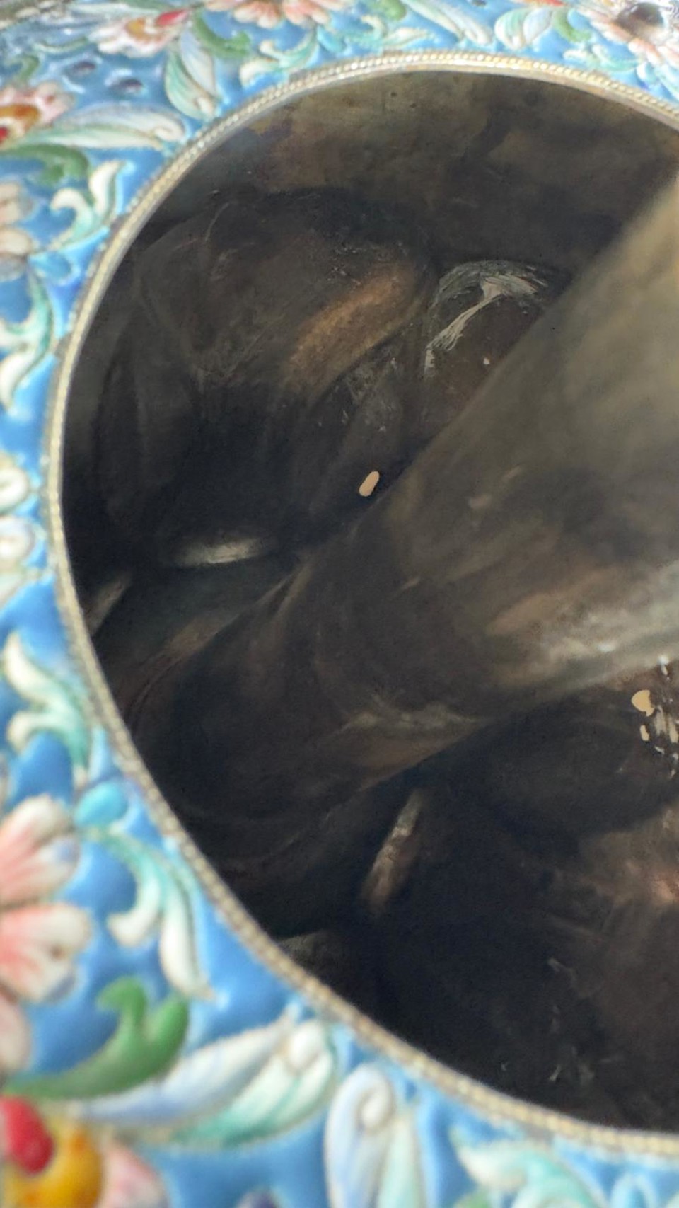 Pure silver Russian Samovar