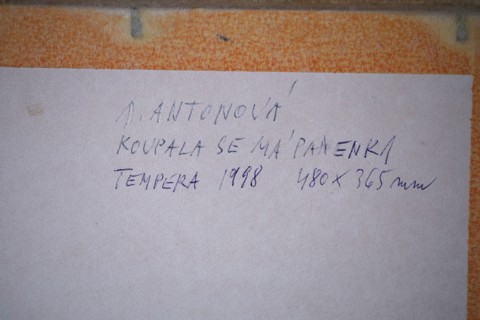 A. Antonová - My Doll Was Bathing 1998 - 5