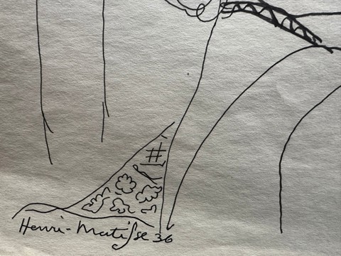 Decorative art – signed by Henri Matisse - 3
