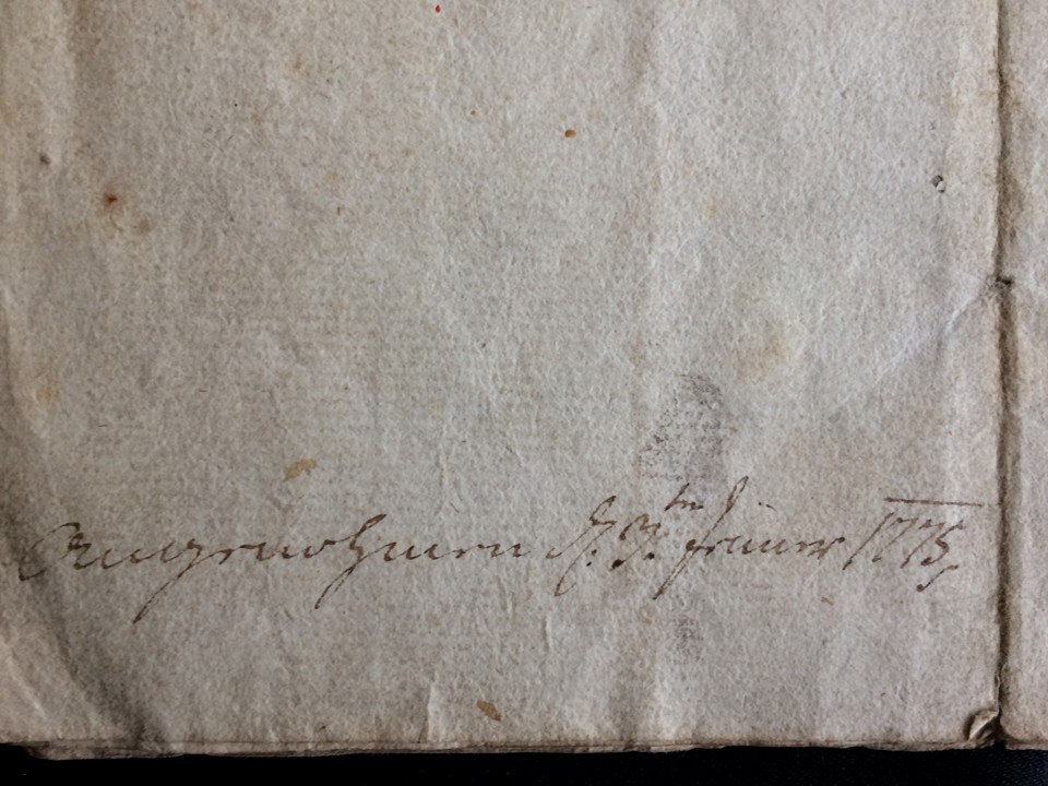 Austrian Habsburg Fiscal Bond / Debt Obligation – 1775