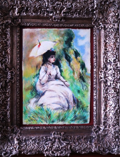 Pierre-Auguste Renoir - Žena se slunečníkem