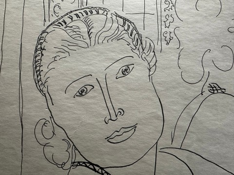 Decorative art – signed by Henri Matisse - 2
