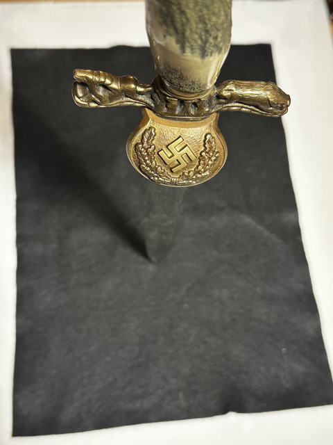 Collector's dagger - historical symbolism, complete with scabbard - 6