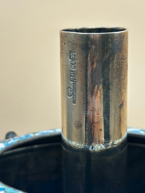 Pure silver Russian Samovar - Khlebnikov? - 6