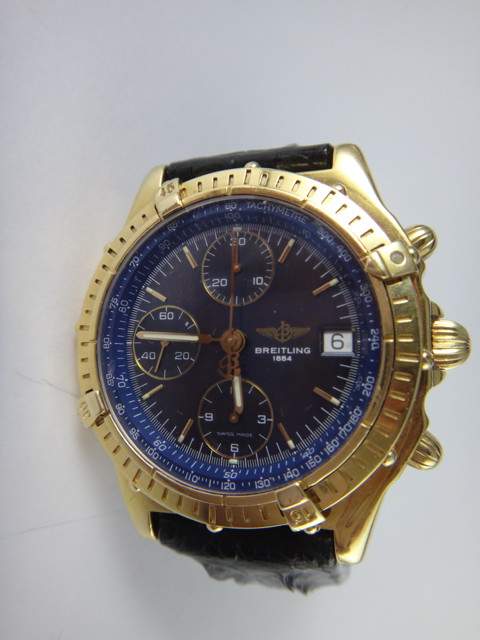 BREITLING – 18K SOLID GOLD CHRONOGRAPH