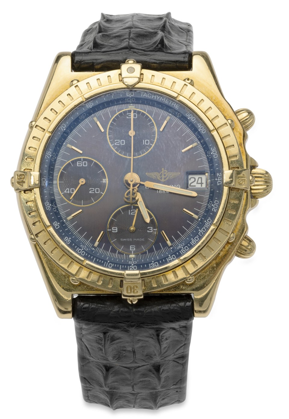 Breitling – 18K solid gold chronograph