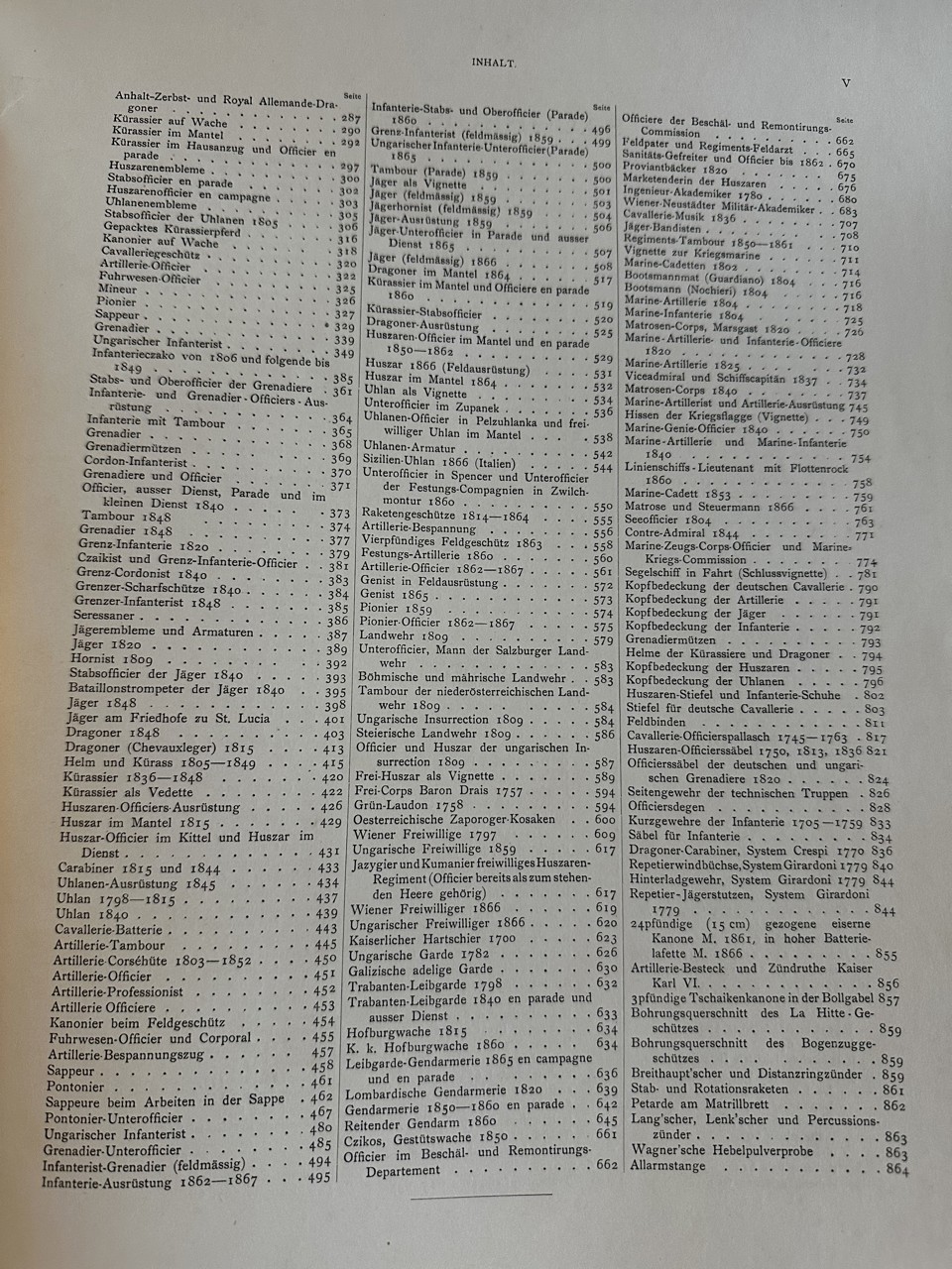 The Austrian Army 1700-1867