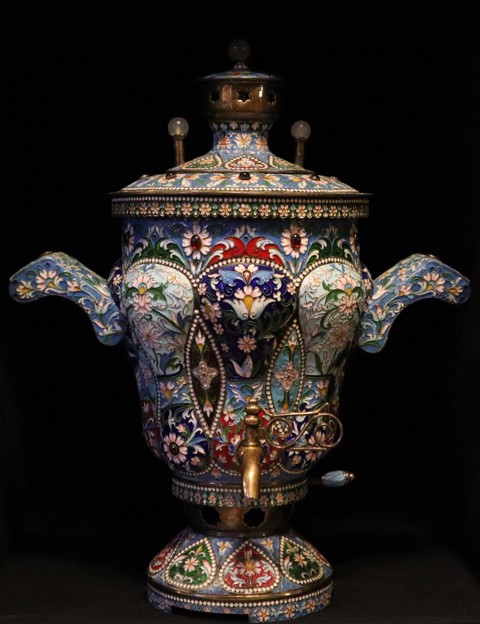 Pure silver Russian Samovar